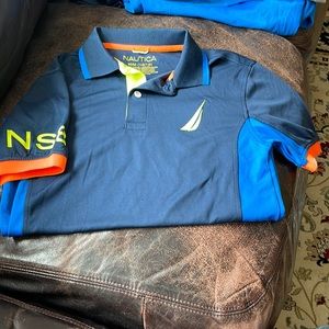 Nautica boys M polo